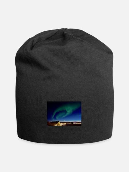 Aurora City Erstaunliche Nordlichter Aurora City A - Jersey-Beanie - Schwarz