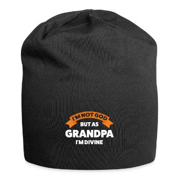 Großvater Großvater Großvater Geschenk - Jersey-Beanie - Schwarz - Vorne