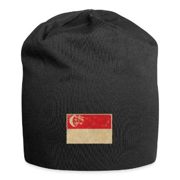 Singapore - Jersey Beanie - black - Front