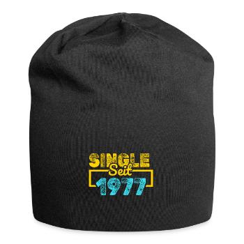 seit 1977 - Jersey-Beanie - Schwarz - Vorne