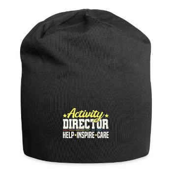 Awesome Activity Director - Jersey-Beanie - Schwarz - Vorne