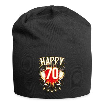 07 Happy 70 Glasses Stars - Bonnet en jersey - noir - Devant