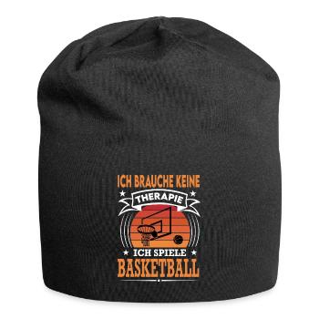 Basketball Spielen Verein Sport Retro Vintage - Jersey-Beanie - Schwarz - Vorne