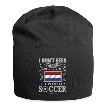 Netherland Soccer Football 2022 WM - Bonnet en jersey - noir - Devant