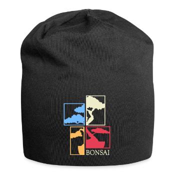 BONSAI Bonsai Master Bonsai Art nebari shohin - Jersey Beanie - black - Front
