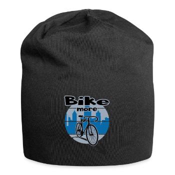 Fahrrad Radfahrer sattelfest Rennrad - Jersey-Beanie - Schwarz - Vorne