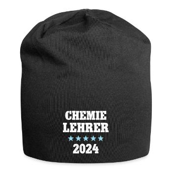 Chemie Lehrer Studium Chemielehrer 2024 Lehramt - Jersey-Beanie - Schwarz - Vorne