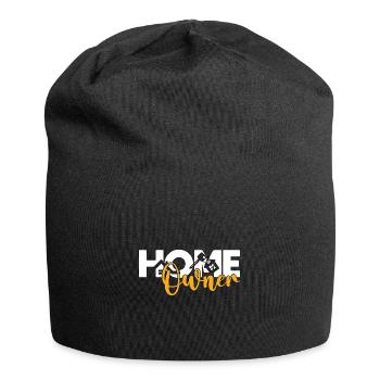 Funny Proud New House Homeowner - Jersey-Beanie - Schwarz - Vorne