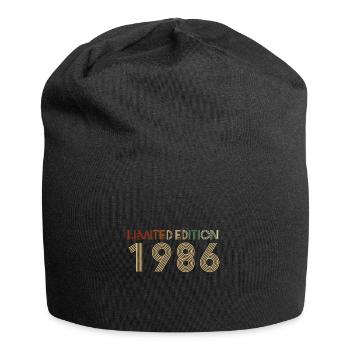 31. Geburtstag Februar Jahrgang 1992 Geschenkidee - Jersey-Beanie - Schwarz - Vorne