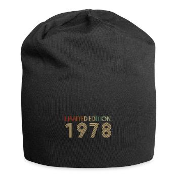 39. Geburtstag Februar Jahrgang 1984 Geschenkidee - Jersey-Beanie - Schwarz - Vorne