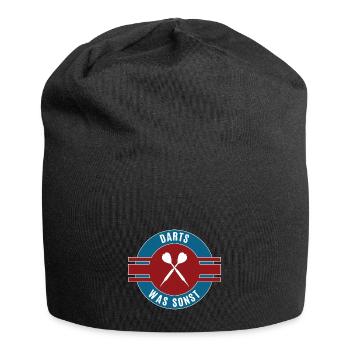 Darts Spieler Hobby Dart Spiel Team Mannschaft - Jersey-Beanie - Schwarz - Vorne
