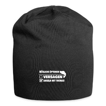 Vorname Thomas - Jersey-Beanie - Schwarz - Vorne