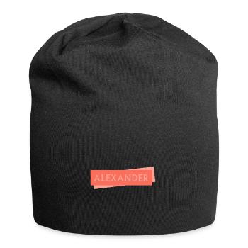 Schild ALEXANDER Alex Alexander - Jersey-Beanie - Schwarz - Vorne