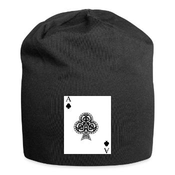 As de trèfle - Bonnet en jersey - noir - Devant