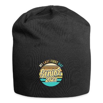 My Last First Day Senior Class of 2023 - Jersey Beanie - black - Front