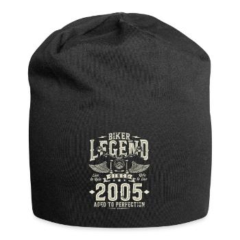 Légende du motard depuis 2005 - Bonnet en jersey - noir - Devant