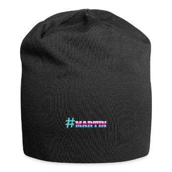 Martin - Jersey-Beanie - Schwarz - Vorne