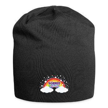 Science: Ne donne pas à af ce que tu crois. - Bonnet en jersey - noir - Devant