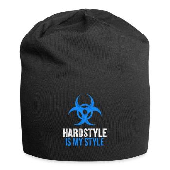 Chemise Hardstyle Cadeau Festival Style Raver - Bonnet en jersey - noir - Devant