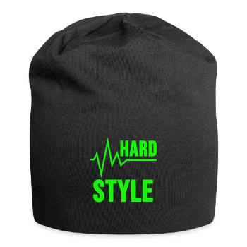 Chemise Hardstyle Cadeau Festival Style Raver - Bonnet en jersey - noir - Devant