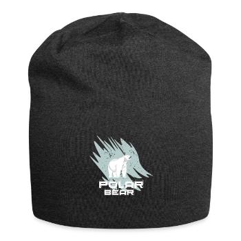 Ours polaire - Bonnet en jersey - charbon - Devant