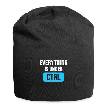 System Admin Administrator Computer Gift - Jersey Beanie - black - Front