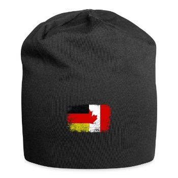 Canada Canada Drapeau Allemagne Cadeau Cool - Bonnet en jersey - noir - Devant
