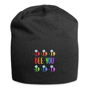 Gay Pride Homosexuality Gay Lesbian Gift - Jersey Beanie - black - Front