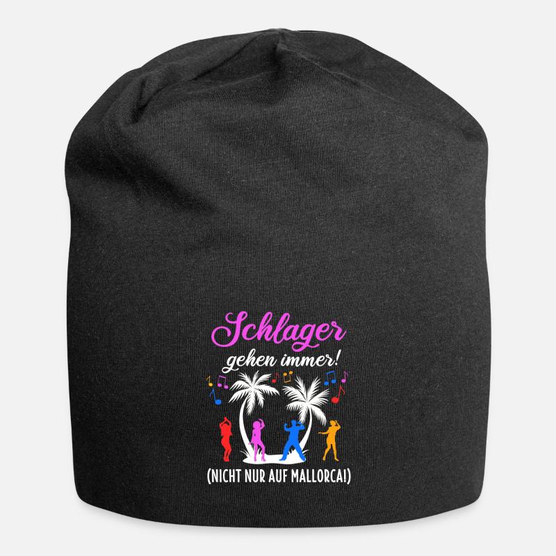 Percussion Musique de percussion Fan de musique - Bonnet en jersey - noir