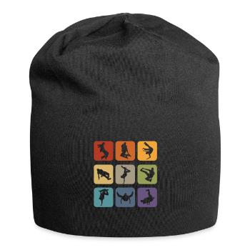Breakdancer Breakdance B-Boying Tänzer Geschenk - Jersey-Beanie - Schwarz - Vorne