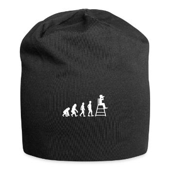 Bademeister Rettungsschwimmer Hallenbad Geschenk - Jersey-Beanie - Schwarz - Vorne