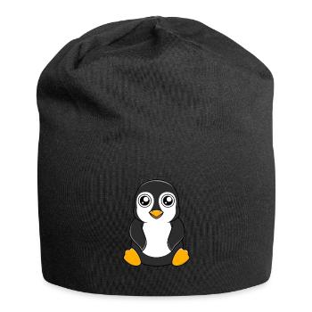 penguin - Jersey Beanie - black - Front