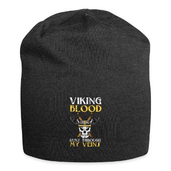 Viking blood - Jersey Beanie - charcoal grey - Front