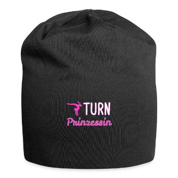 Turnen Kunstturnen Bodenturnen Geschenk - Jersey-Beanie - Schwarz - Vorne