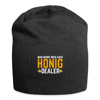 Man nennt mich auch Honig dealer - Jersey-Beanie - Schwarz - Vorne