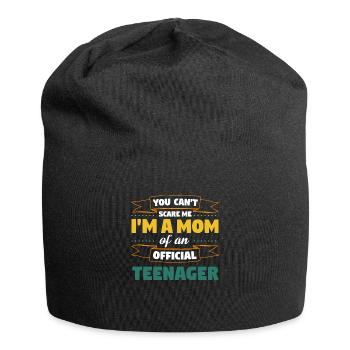 Teen Mom Teen Teen Mom Gift - Jersey Beanie - black - Front