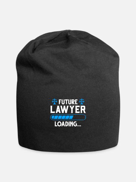 Avocat avocat avocats cadeau - Bonnet en jersey - noir