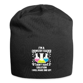 Chimie-professeur de chimie amateur de chimie-cadeau - Bonnet en jersey - noir - Devant
