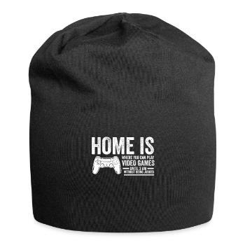 Jeux vidéo Cadeaux jeux vidéo - Bonnet en jersey - noir - Devant