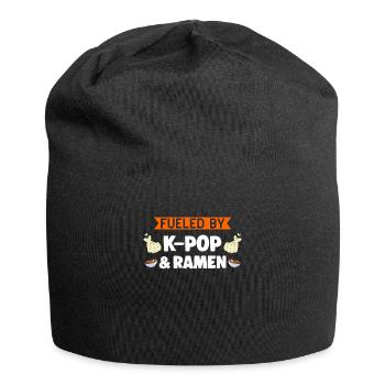 K-Pop-K-Pop-Merch K-Pop-Waren Geschenk - Jersey-Beanie - Schwarz - Vorne