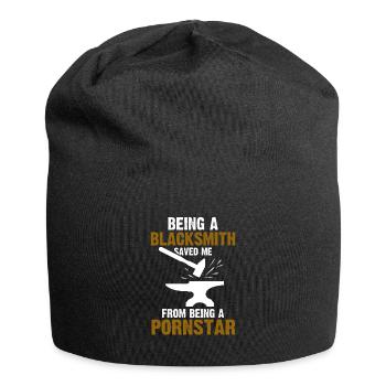 Forgeron Cadeau forgeron - Bonnet en jersey - noir - Devant