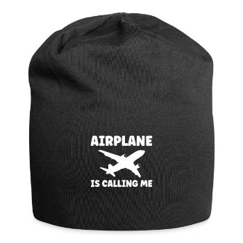 Avion Avion Avion Cadeau - Bonnet en jersey - noir - Devant