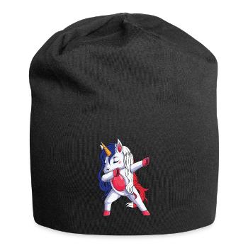 Flag Unicron French roots French - Jersey Beanie - black - Front