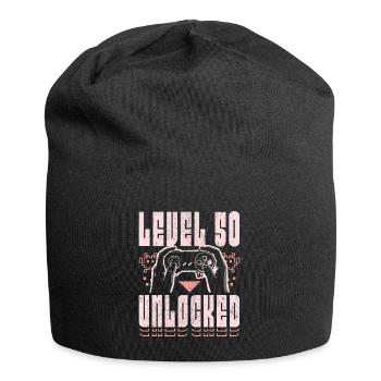 Vintage Videospiele 1974 50 Jahre Jubiläum Gamer - Jersey-Beanie - Schwarz - Vorne