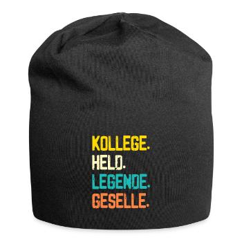 Geselle 2023 Geselle Geselle bestanden Geschenk - Jersey-Beanie - Schwarz - Vorne