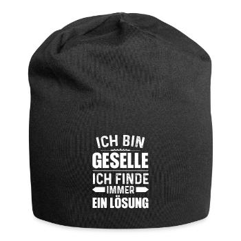 Geselle 2023 Geselle Geselle bestanden Geschenk - Jersey-Beanie - Schwarz - Vorne