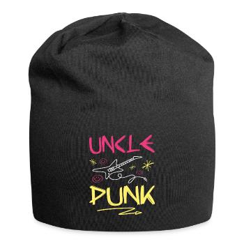Onkel Punk Rock - Jersey-Beanie - Schwarz - Vorne