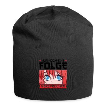 Anime Merch Otaku Geschenk - Jersey-Beanie - Schwarz - Vorne