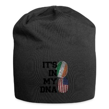 Irland Irisch Irische Wurzeln Geschenk - Jersey-Beanie - Schwarz - Vorne
