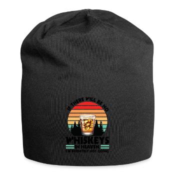 Whiskey trinken Whiskey trinken Whiskey Geschenk - Jersey-Beanie - Schwarz - Vorne
